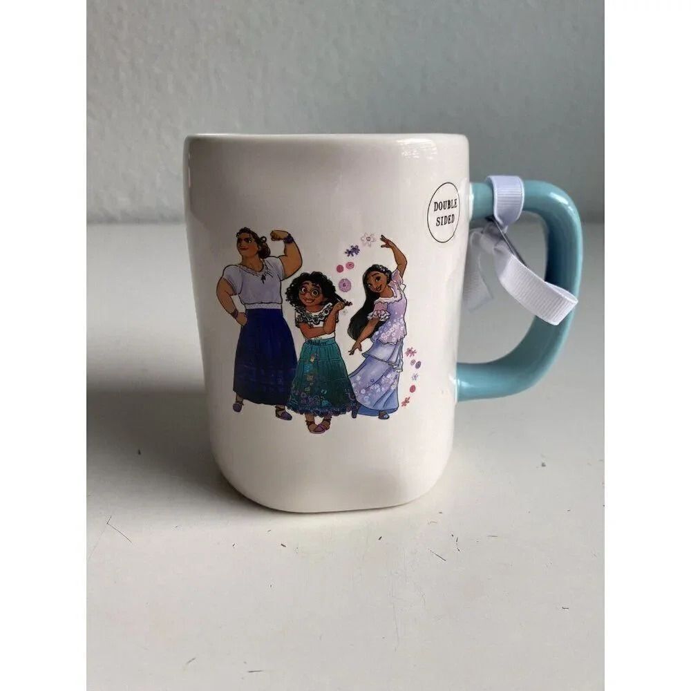Disney Encanto Rae Dunn Coffee Tea Mug Familia is Everything Ceramic NEW